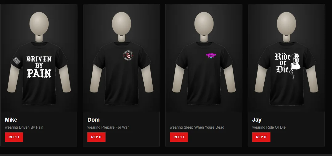 Network merchandise