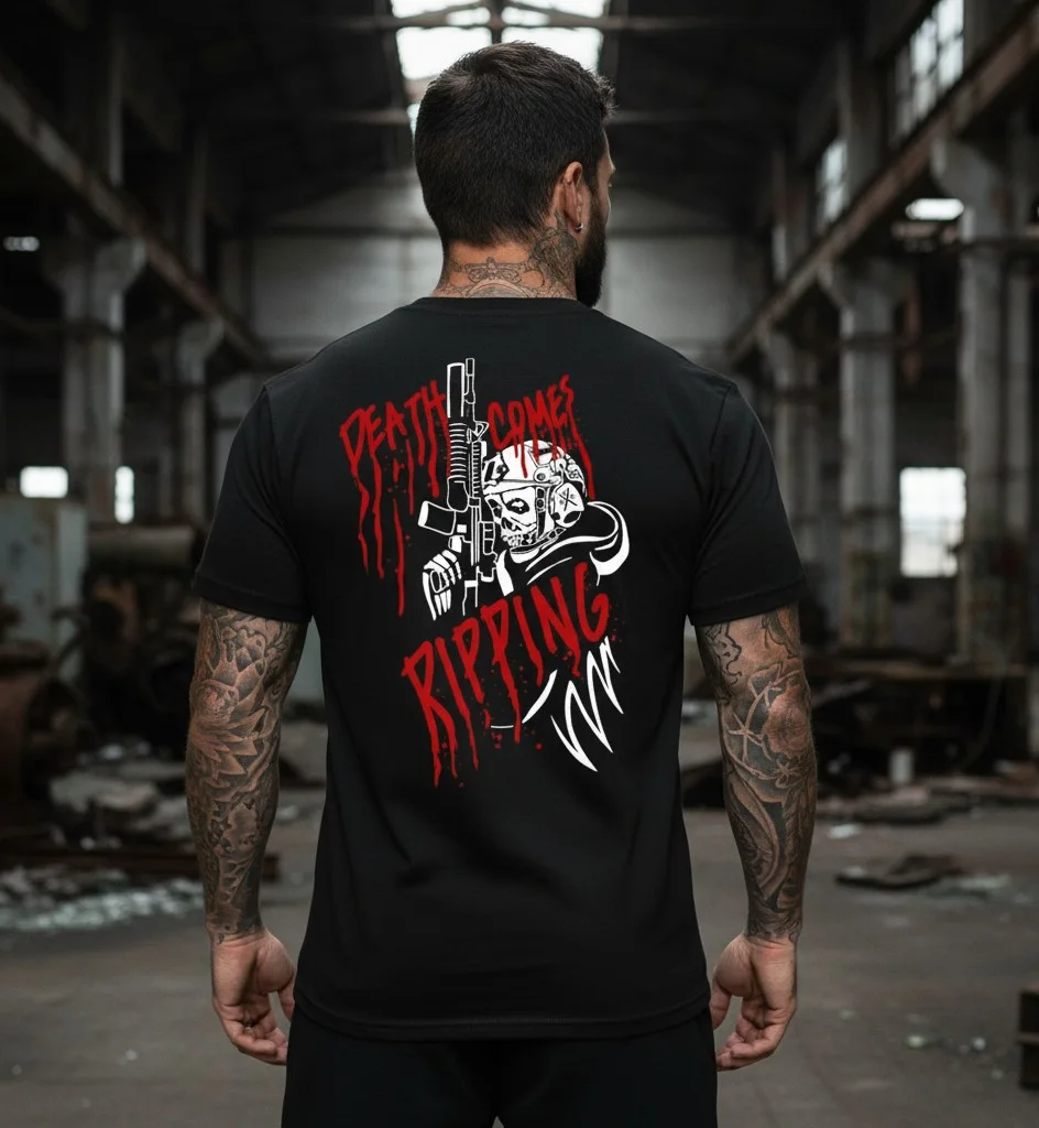 Death or Glory — worn on virtual model