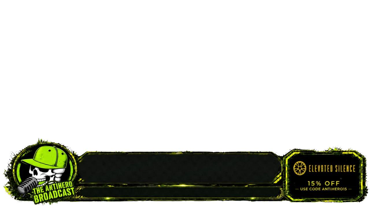 Antihero banner, Elevated Silence sponsor