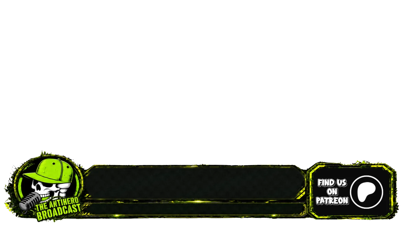 Antihero banner, Patreon sponsor