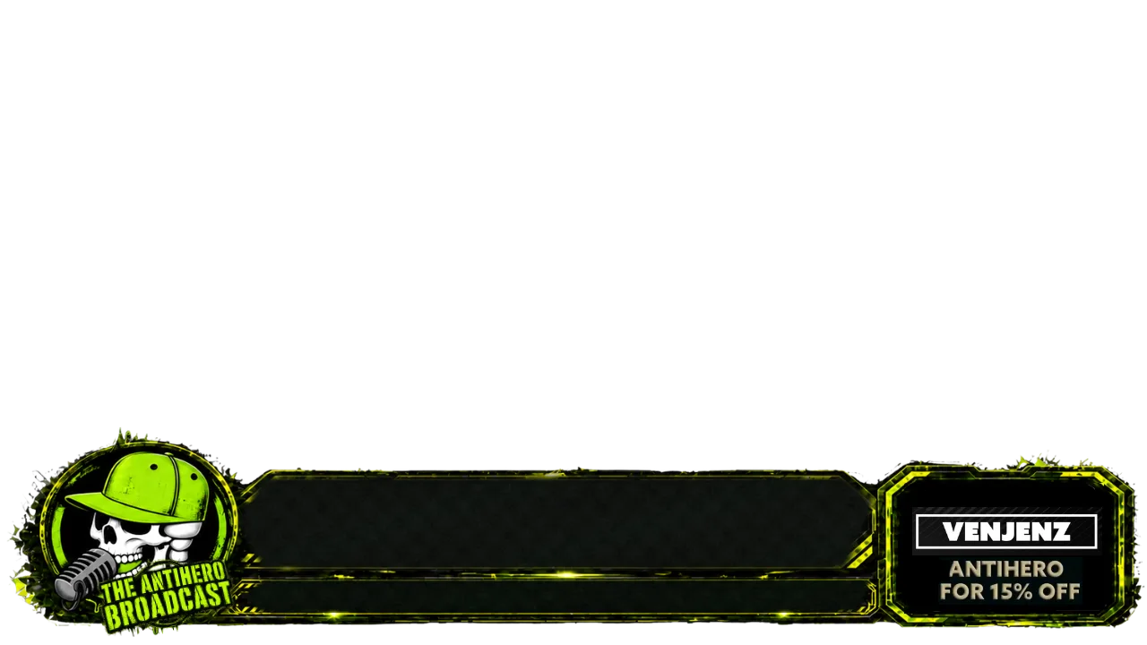 Antihero banner, Venjenz sponsor
