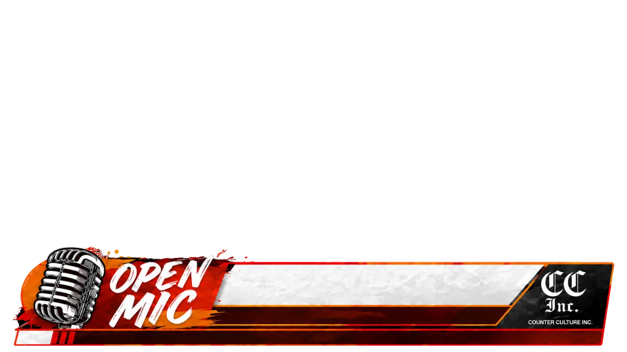 Open Mic event banner